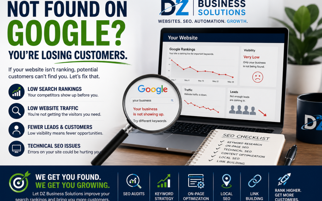 7 Common SEO Problems That Keep Small Businesses From Showing Up on Google (And How to Fix Them)